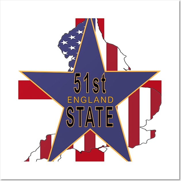 51st State of America Wall Art by Badsy